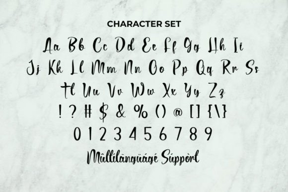 Sibling Bond Font font preview - 4