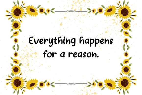 Baby Flower Font - Preview 2