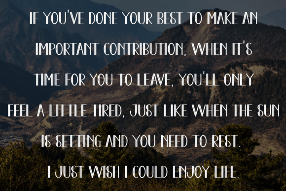 Black Sunday Font - Preview 5
