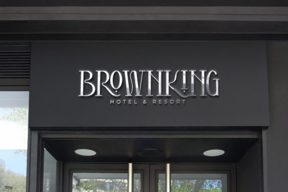 Brownking Font PNG with transparent background - Preview 1