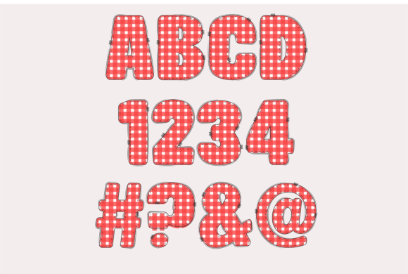Canada Flag Font - Preview 2