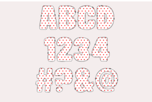 Canada Flag Font - Preview 3