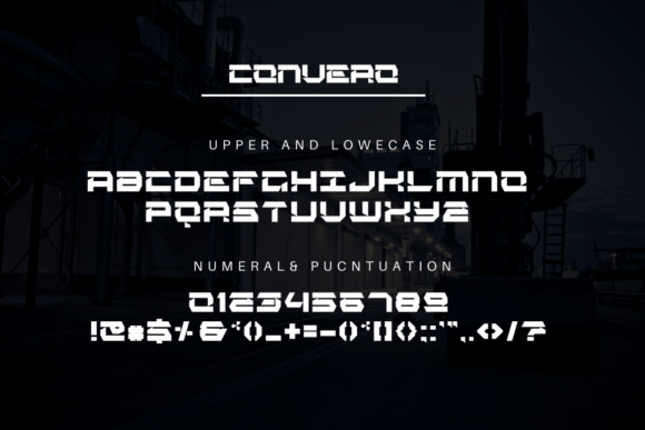 Convero Font - Preview 5