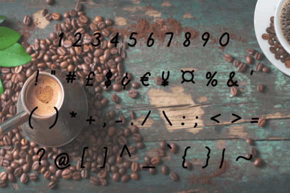 Flint Alpena Font PNG with transparent background - Preview 2