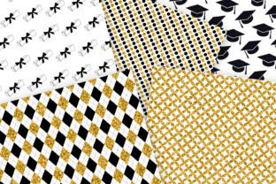 Graduation Graph Paper Graduation Digital Papers Set Graphic by TitaTips · Creative Fabrica