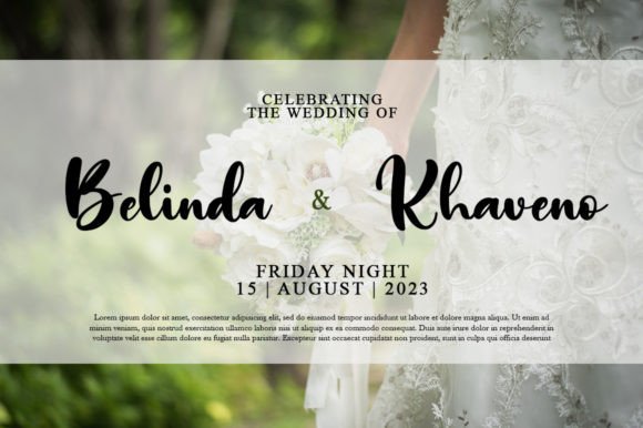 Jehanilla Font PNG with transparent background - Preview 1