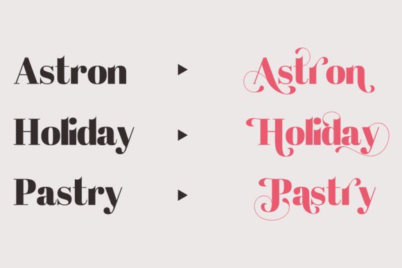 Lilatia Font PNG with transparent background - Preview 2