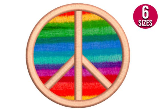 Peace Sign Applique