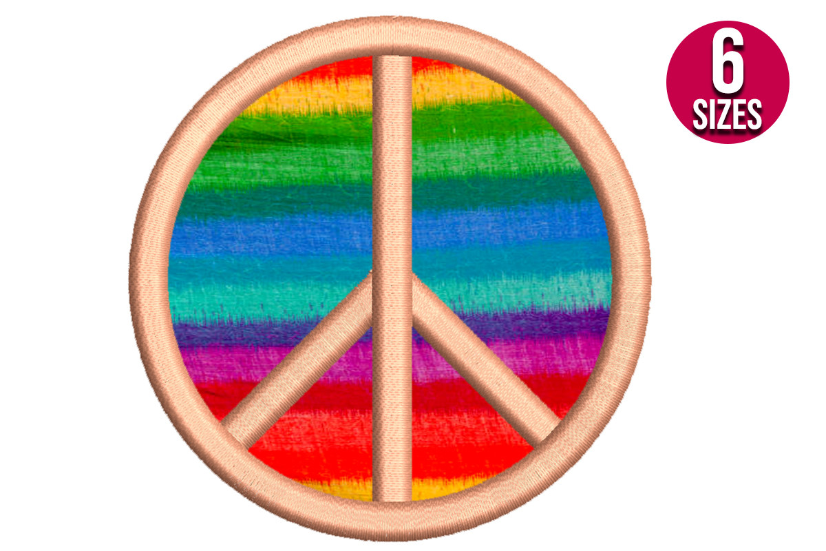 Peace Sign Applique