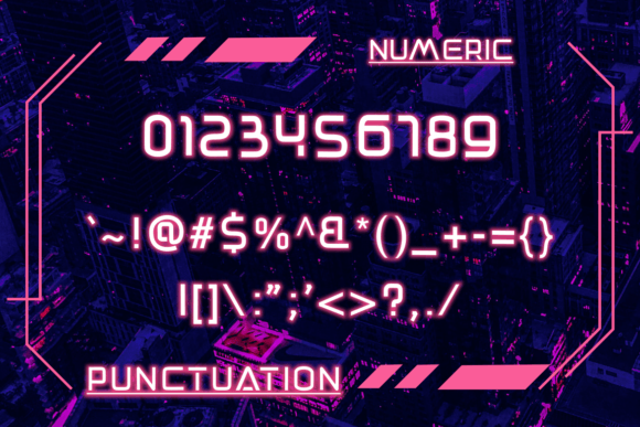 Raizer Font font preview - 5