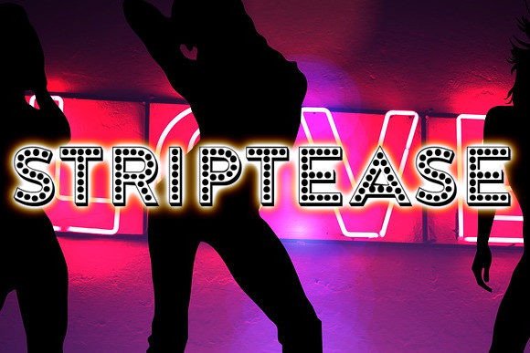 Showgirl Font PNG with transparent background - Preview 2