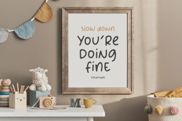 Smooth Sailor Font PNG with transparent background - Preview 3