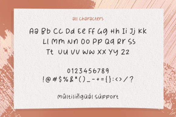 Smooth Sailor Font PNG with transparent background - Preview 5
