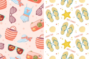 Summer Seamless Patterns Graphic by STARS KDP · Creative Fabrica