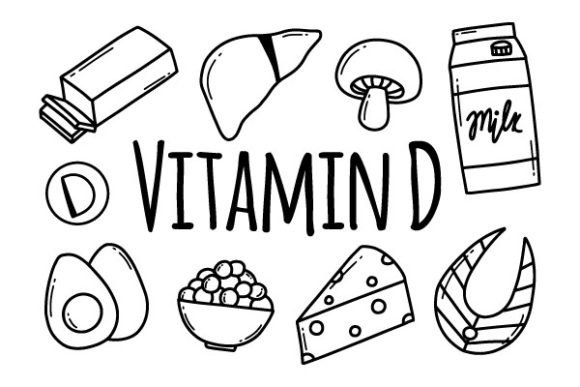 Vitamin D. Graphic by Kid's Dreams · Creative Fabrica