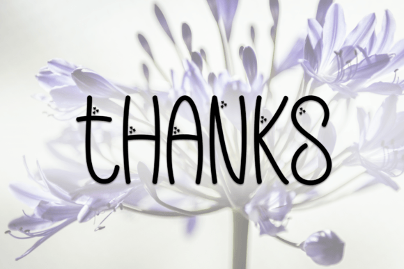 Agapanthus Font - Preview 6