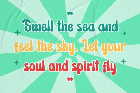 Aloha Display Font - Preview 5