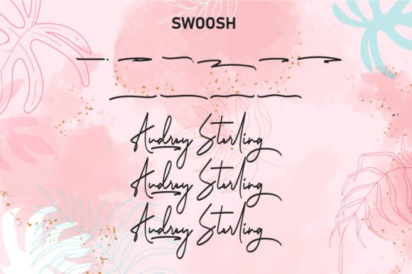 Audrey Sterling Font - Preview 5
