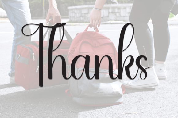 Backpack Font - Preview 6