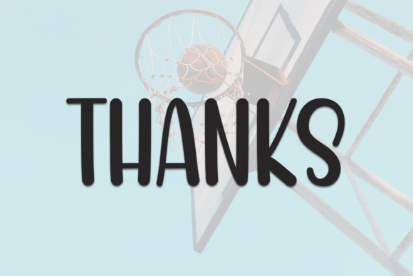 Basketball Font - Preview 6