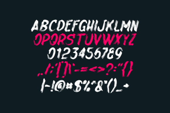 Beemsrations Font - Preview 2