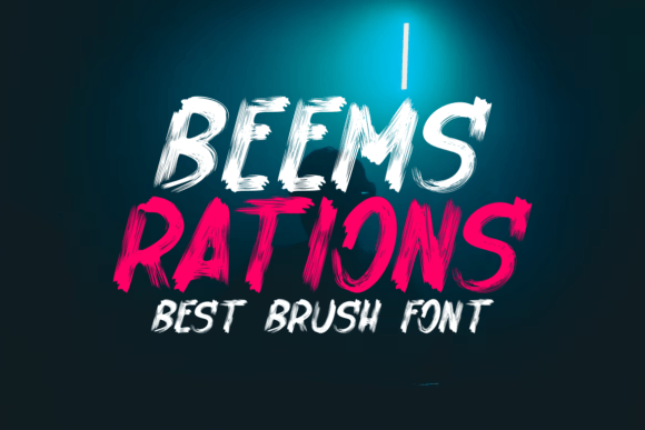 Beemsrations Font - Preview 3