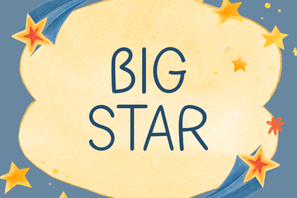 Big Star Font - Preview 5