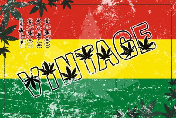 Cannabis Retro Font - Preview 3