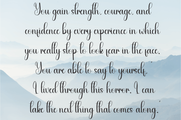 Cutting Font - Preview 5