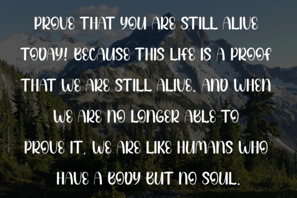 Dew Bubble Font - Preview 5