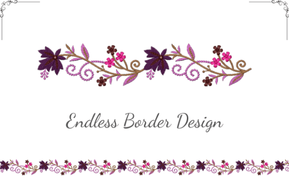 Floral Border