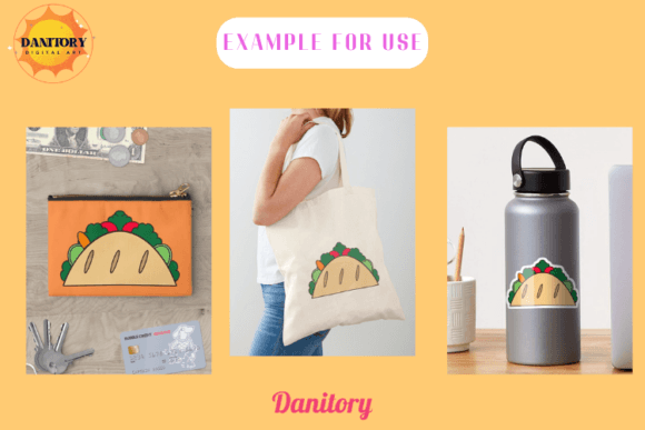 Food Diary Font PNG with transparent background - Preview 2