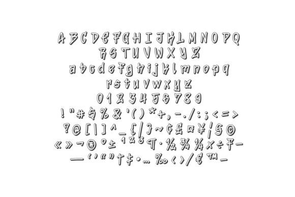 Fredyn Font PNG with transparent background - Preview 3