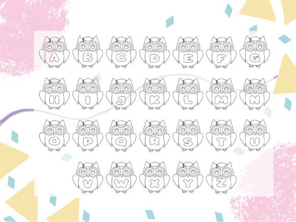 Graduated Owl Font - Preview 1