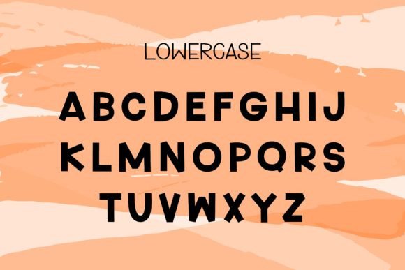 Hand Alphabet Font - Preview 4