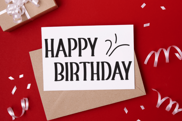 Happyholidays Font PNG with transparent background - Preview 2