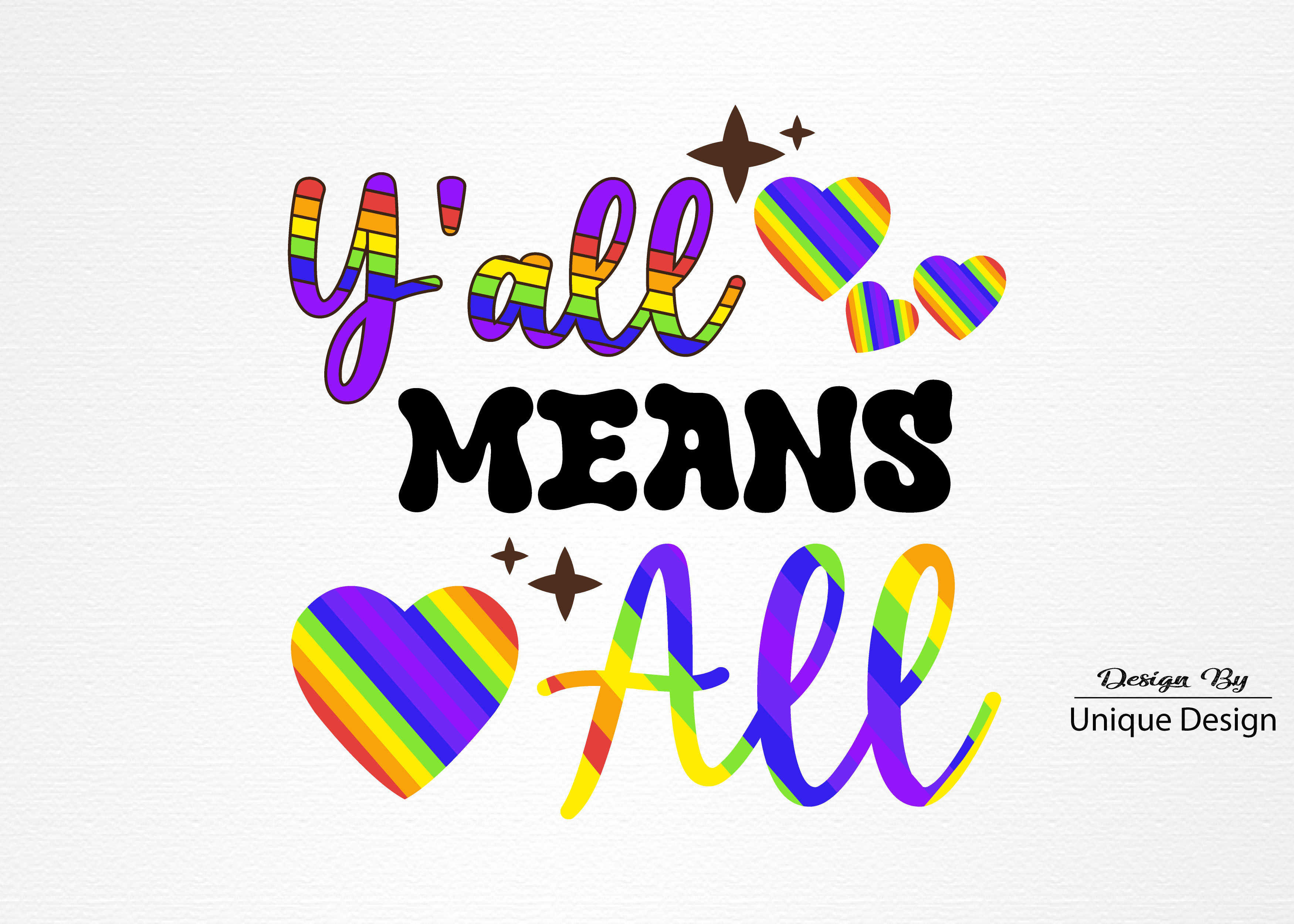 LGBTQ Pride Month Quote SVG Design Graphic by Unique Design · Creative ...
