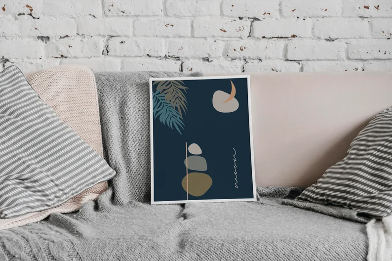 Moon Wall Art Print