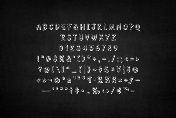 Penguines Font PNG with transparent background - Preview 3