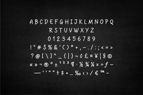 Penguines Font PNG with transparent background - Preview 4