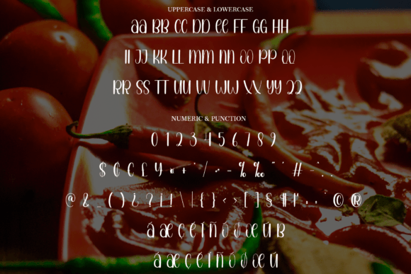 Peppery Font PNG with transparent background - Preview 6