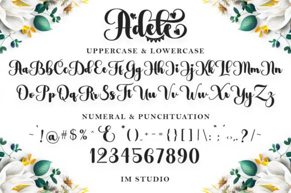 Adele Font - Preview 5