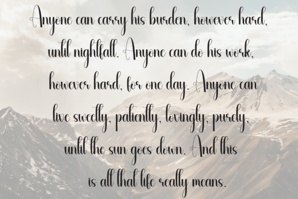 Backpack Font - Preview 5