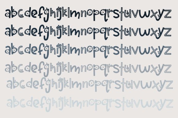 Beacoup Bloom Font - Preview 4