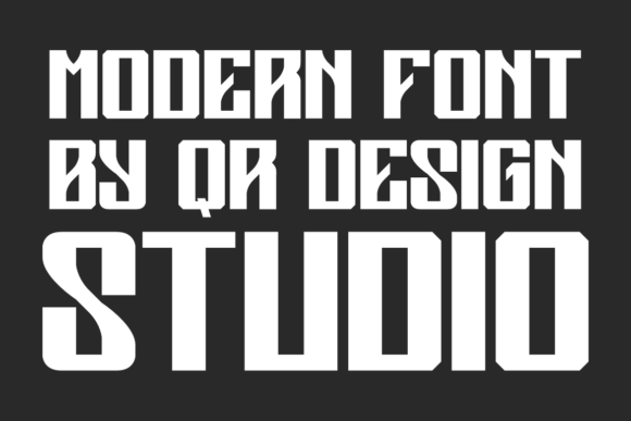 Black Srosapen Font PNG with transparent background - Preview 3