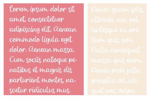 Blouson Font - Preview 3