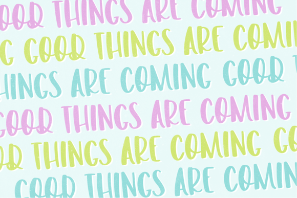 Bright Days Font - Preview 1
