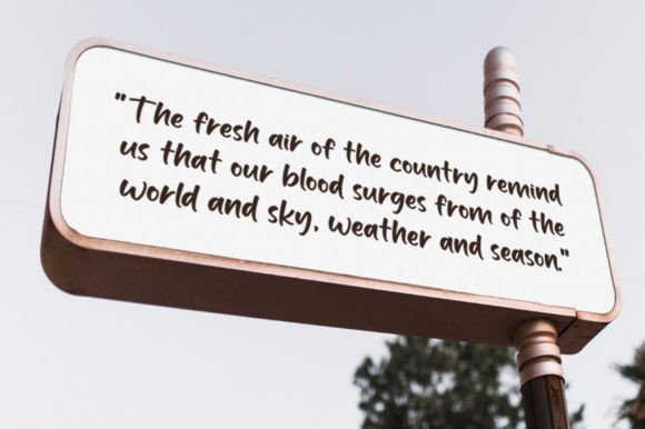 Country Roads Font - Preview 1