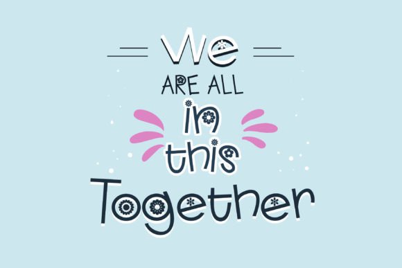 Cutesie Bloom Font - Preview 1