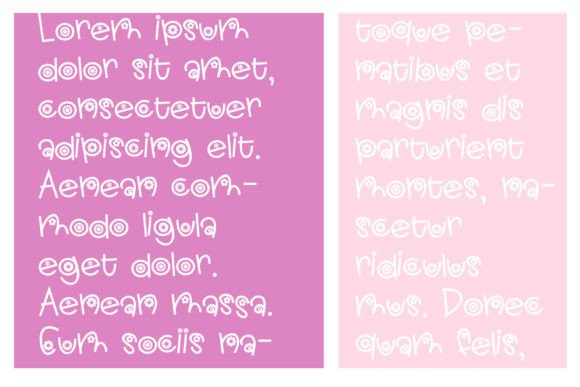 Cutesie Bloom Font - Preview 3